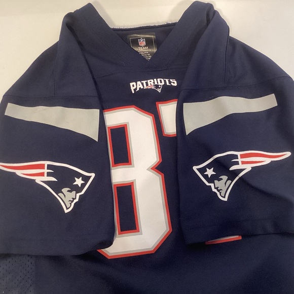 New England Patriots Rob Gronkowski Jersey NFL Youth boys size Large - Picture 5 of 12